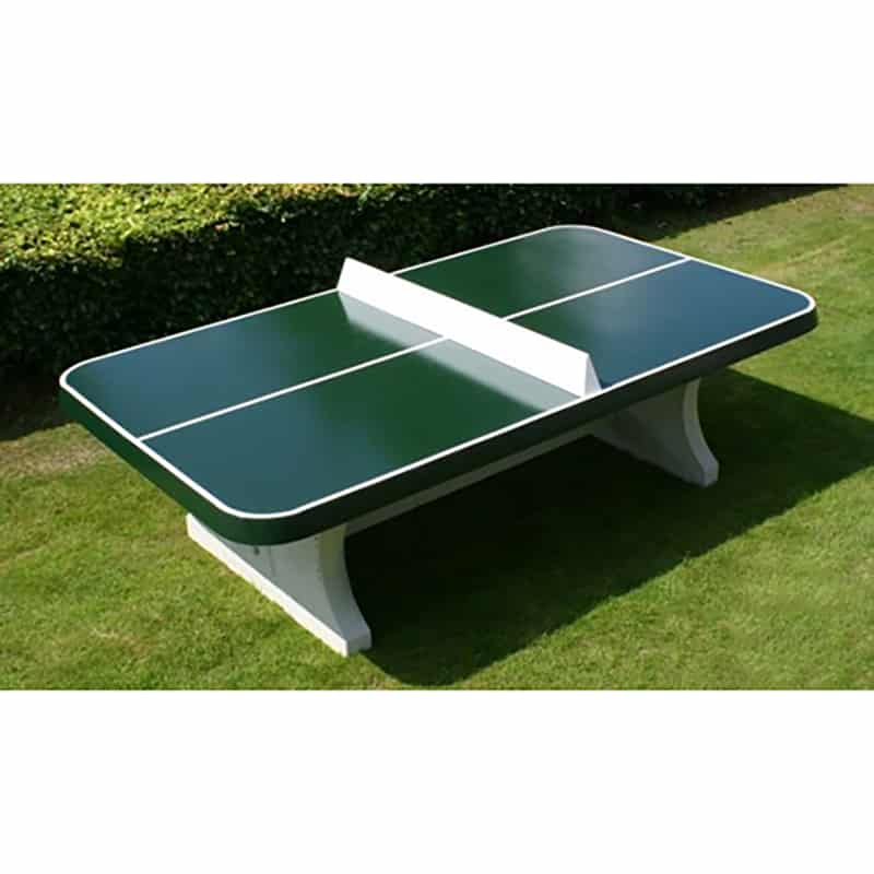 Table ping pong - extérieur béton - verte